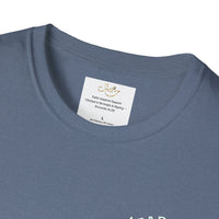 Christian Cross T‑Shirt — "Wear Truth Share Grace" Front & "Blessed" Back