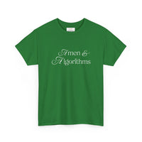 Amen & Algorithms T‑Shirt — “Blessed with Intelligence” Graphic Tee