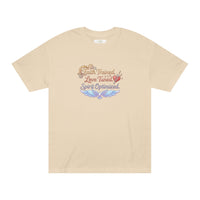 Classic Tee — Faith Trained, Love Tuned, Spirit Optimized Inspirational Graphic Shirt