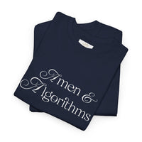 Amen & Algorithms T‑Shirt — “Blessed with Intelligence” Graphic Tee