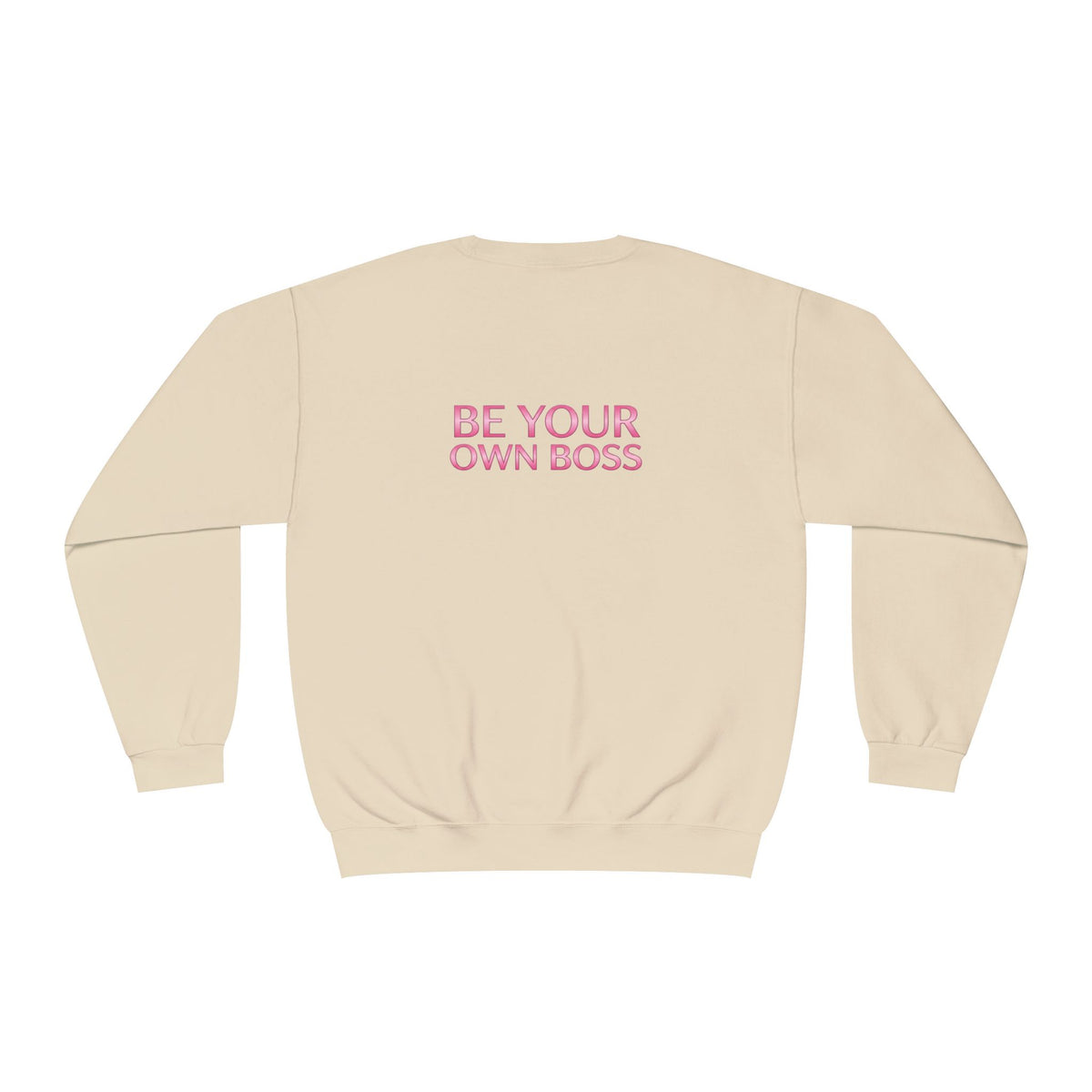Be Your Own Boss Women’s CEO Sweatshirt — Laptop Boss Crewneck