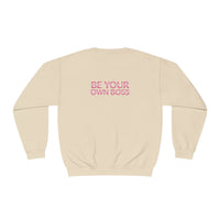 Be Your Own Boss Women’s CEO Sweatshirt — Laptop Boss Crewneck