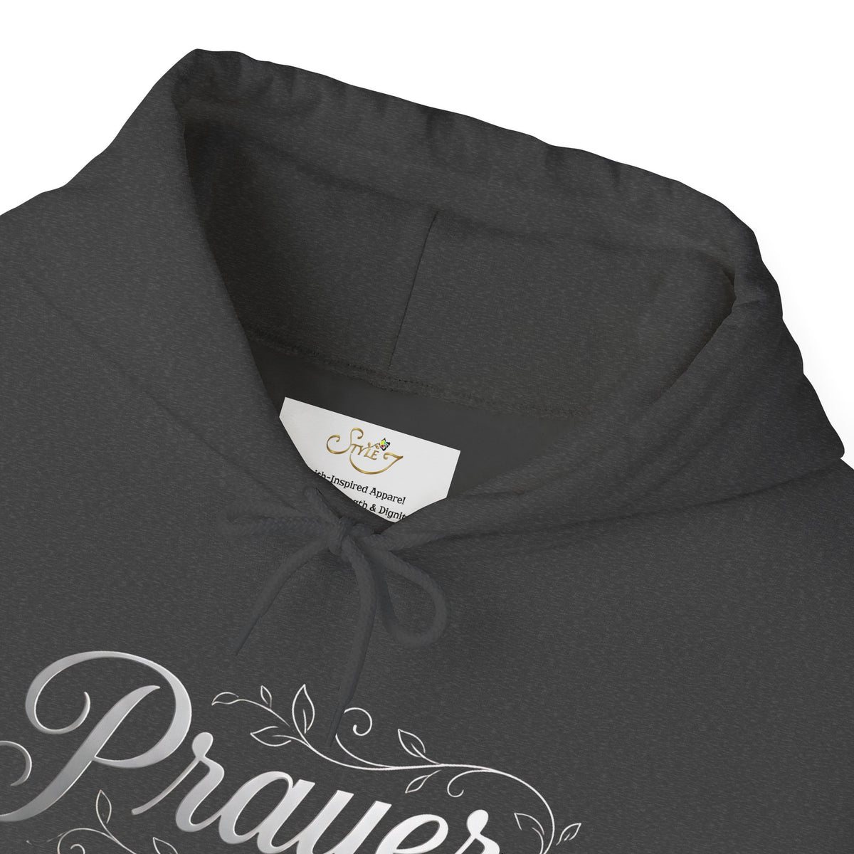 Prayer Is My Power Hoodie — "Before You Check Your Phone Today, Check Your Heart" Christian Hoodie