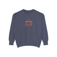 Unisex Blessed Faith Sweatshirt — Christian Cross Pullover