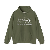 Prayer Is My Power Hoodie — "Before You Check Your Phone Today, Check Your Heart" Christian Hoodie