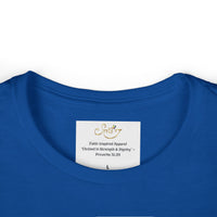 Coded By Christ Women’s Tee — Pastel Script Faith T‑Shirt