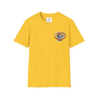 Christian Cross T‑Shirt — "Wear Truth Share Grace" Front & "Blessed" Back