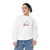 Unisex Blessed Faith Sweatshirt — Christian Cross Pullover