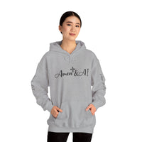 Amen & AI Unisex Heavy Blend™ Hooded Sweatshirt