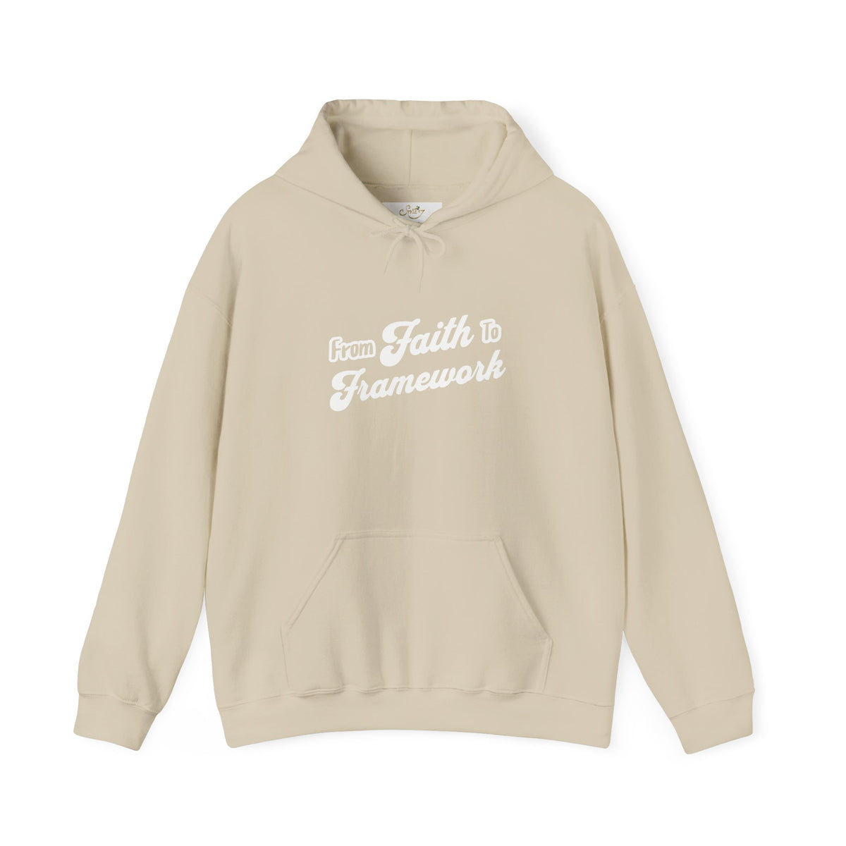 Faith & Framework Hoodie — Inspirational Christian Pullover
