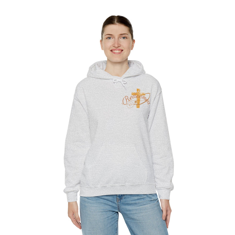 Saved Hoodie — Christian Cross Inspirational Pullover