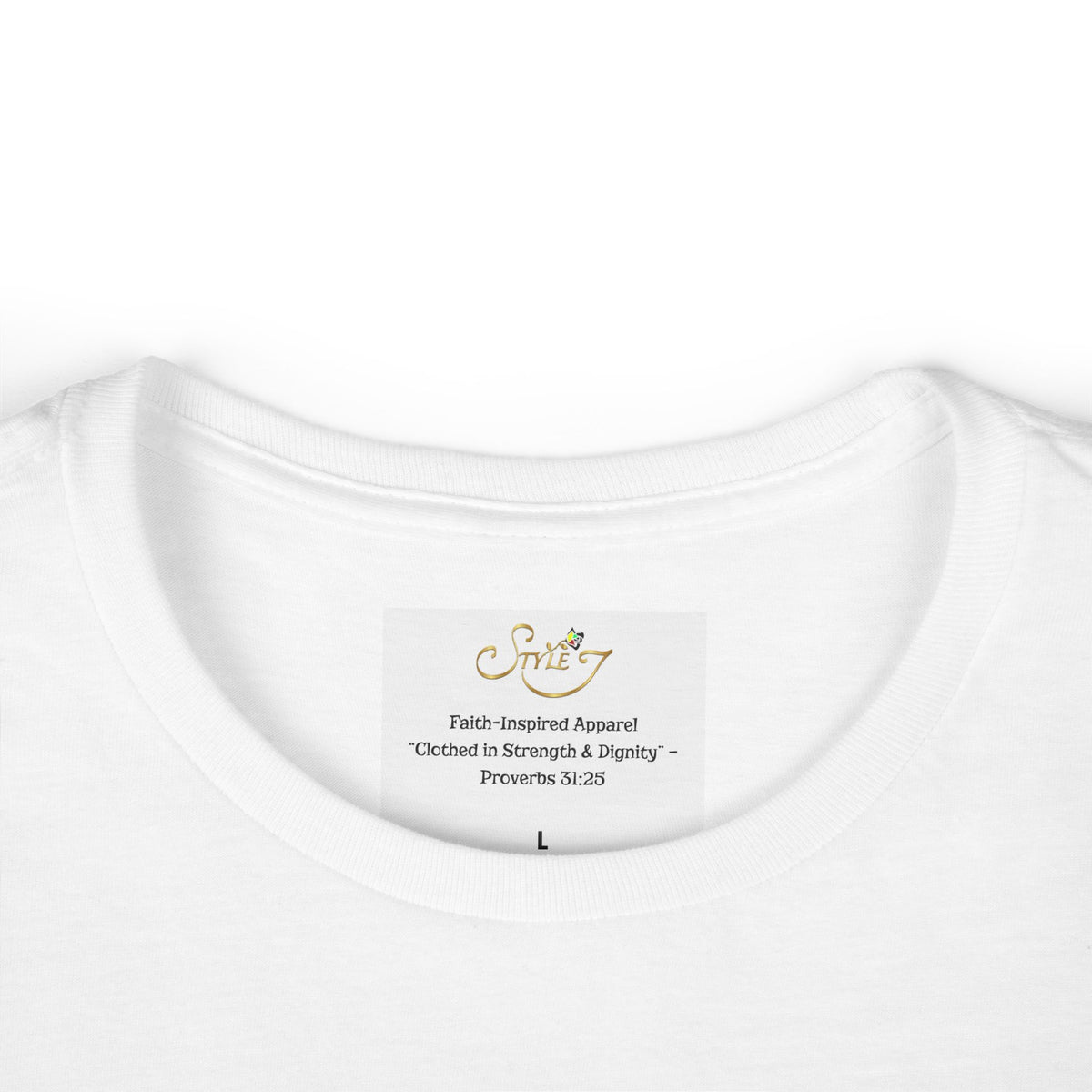 Patriotic Floral Tee — "Faith, Freedom, American Legacy" Women's T‑Shirt