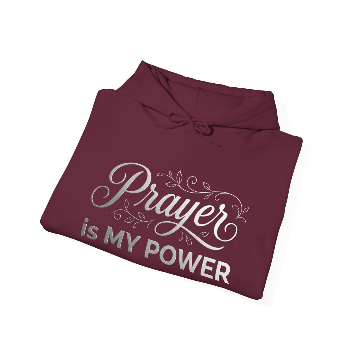 Prayer Is My Power Hoodie — "Before You Check Your Phone Today, Check Your Heart" Christian Hoodie