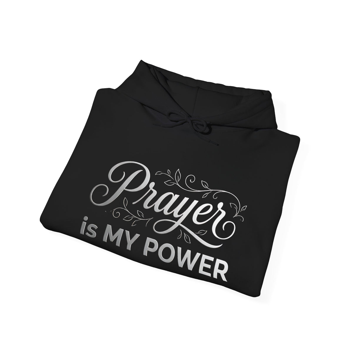Prayer Is My Power Hoodie — "Before You Check Your Phone Today, Check Your Heart" Christian Hoodie