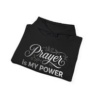Prayer Is My Power Hoodie — "Before You Check Your Phone Today, Check Your Heart" Christian Hoodie