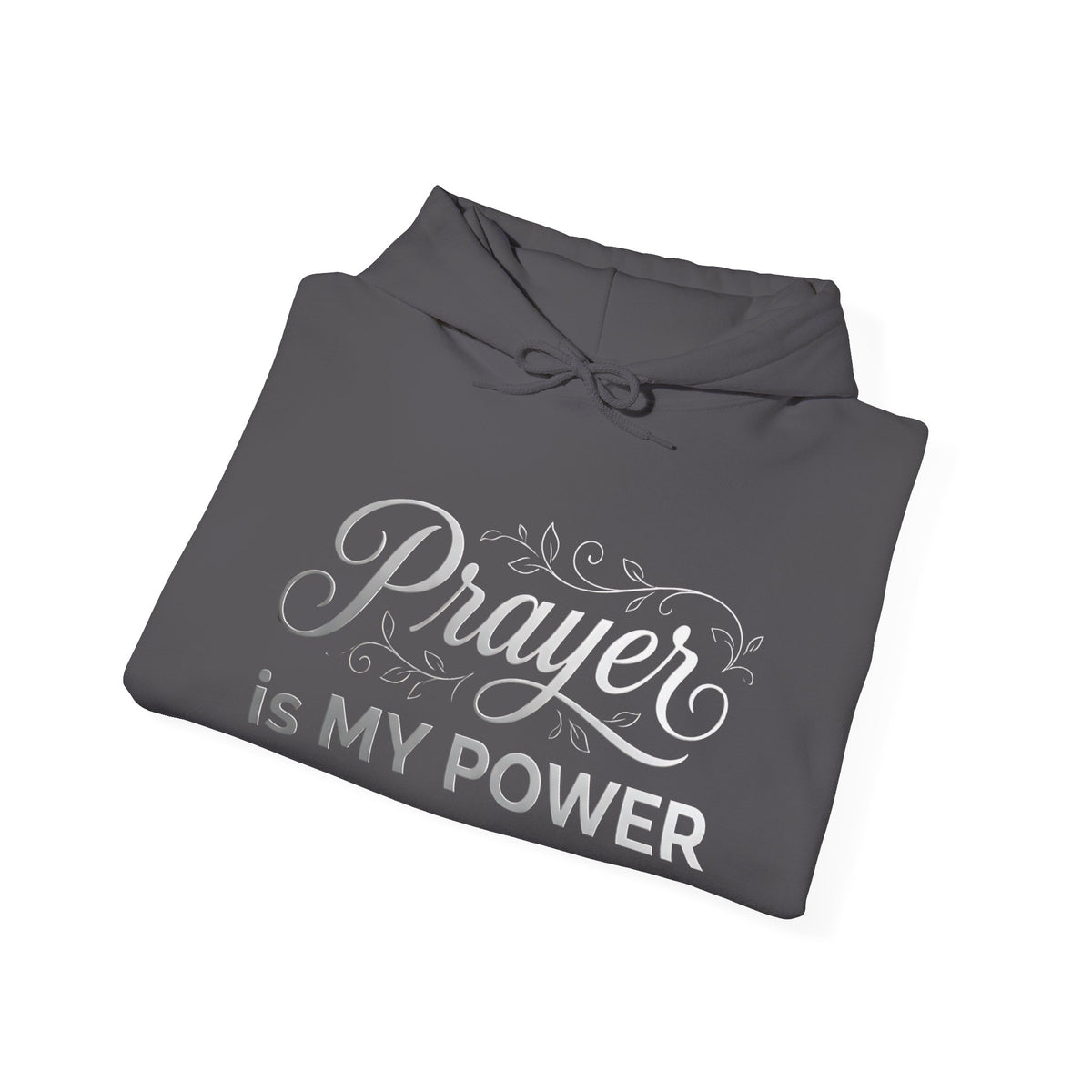 Prayer Is My Power Hoodie — "Before You Check Your Phone Today, Check Your Heart" Christian Hoodie