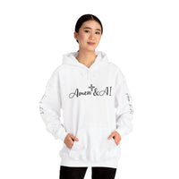 Amen & AI Unisex Heavy Blend™ Hooded Sweatshirt