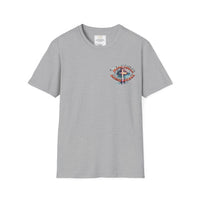 Christian Cross T‑Shirt — "Wear Truth Share Grace" Front & "Blessed" Back