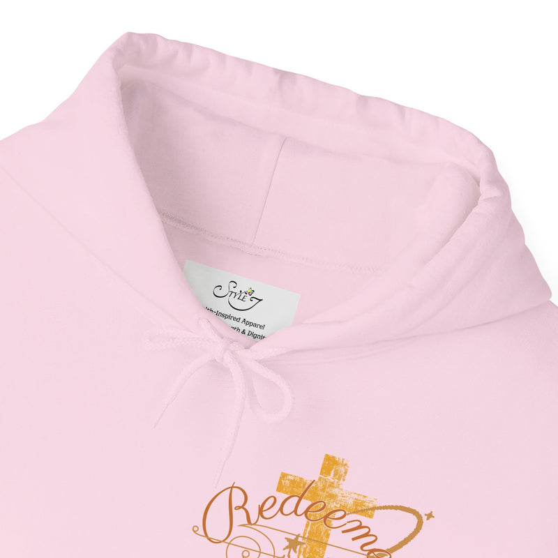 Saved Hoodie — Christian Cross Inspirational Pullover