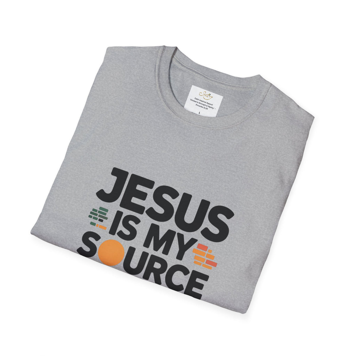 Jesus Is My Source Code T-Shirt — Christian Programmer Tee