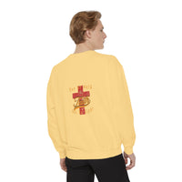 Unisex Blessed Faith Sweatshirt — Christian Cross Pullover