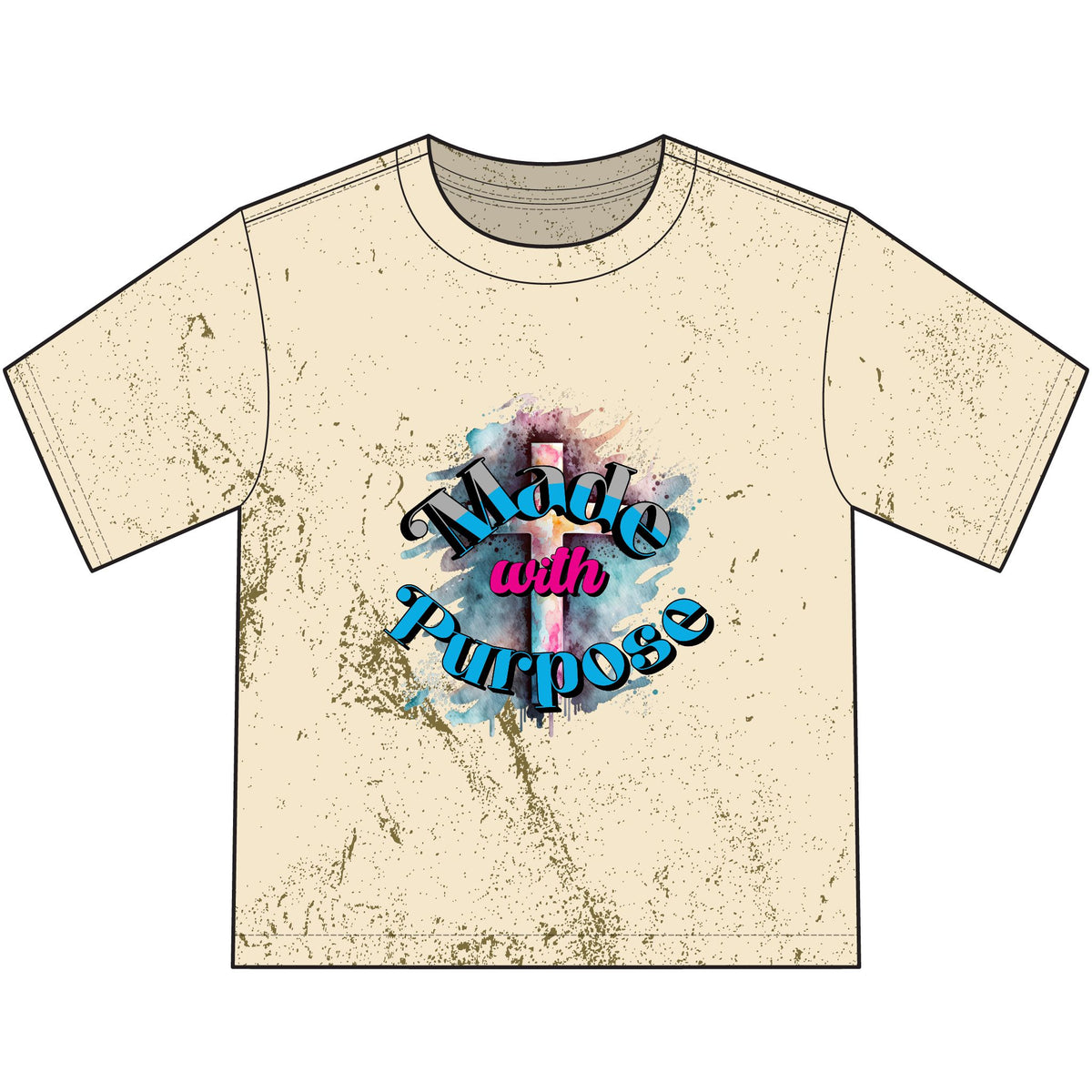 Heavyweight Color Blast Youth T-Shirt