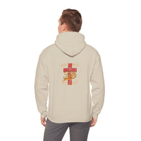 Unisex Blessed Faith Hoodie - 'Walk by Faith' Christian Pullover
