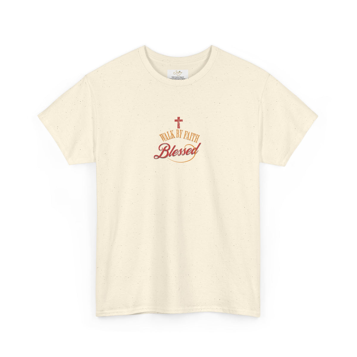 Unisex Blessed Faith T-Shirt — Christian Cross Religious Tee ("Blessed" design)