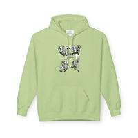 Chatting with God 24/7 Hoodie — Spiritual Prayer Graphic