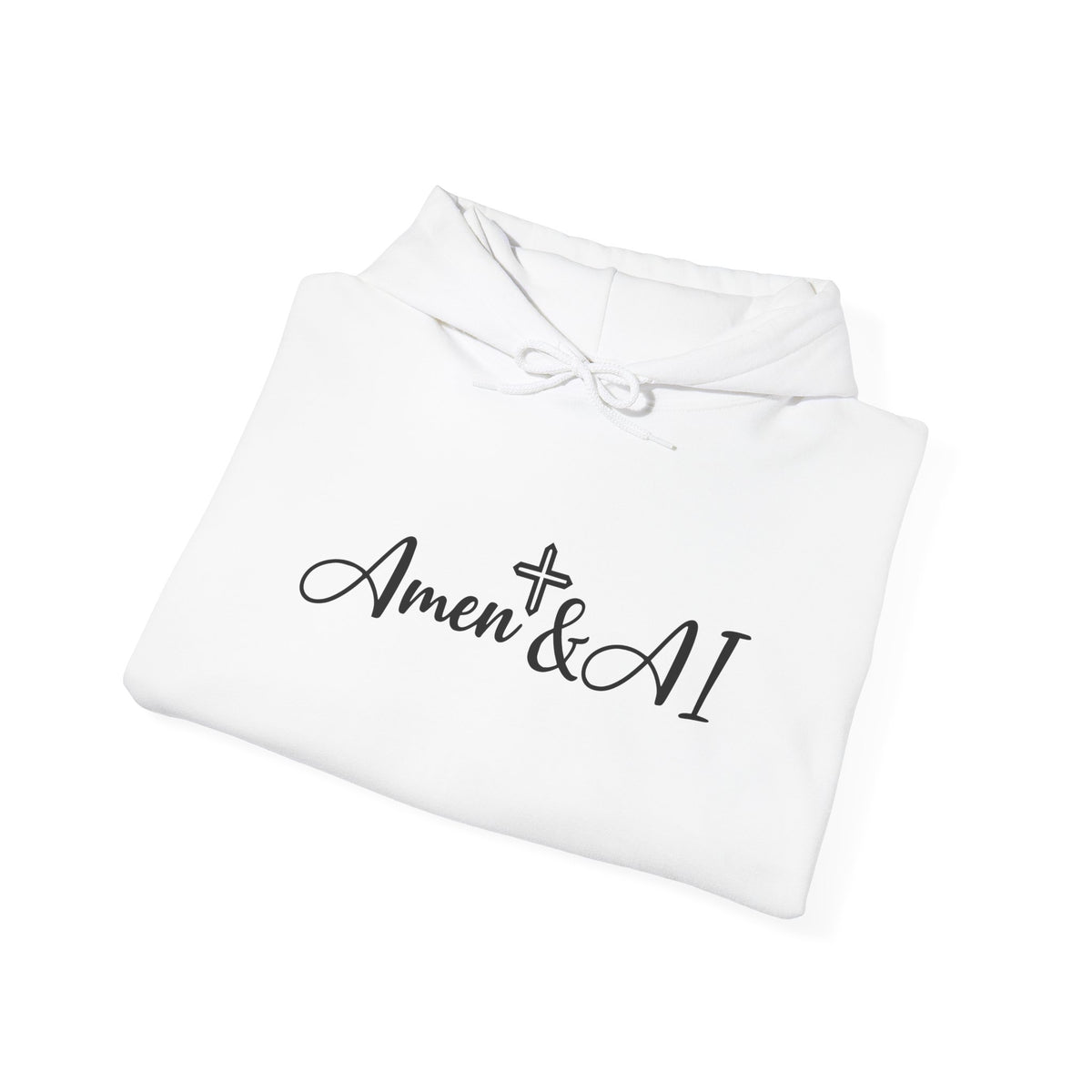 Amen & AI Unisex Heavy Blend™ Hooded Sweatshirt