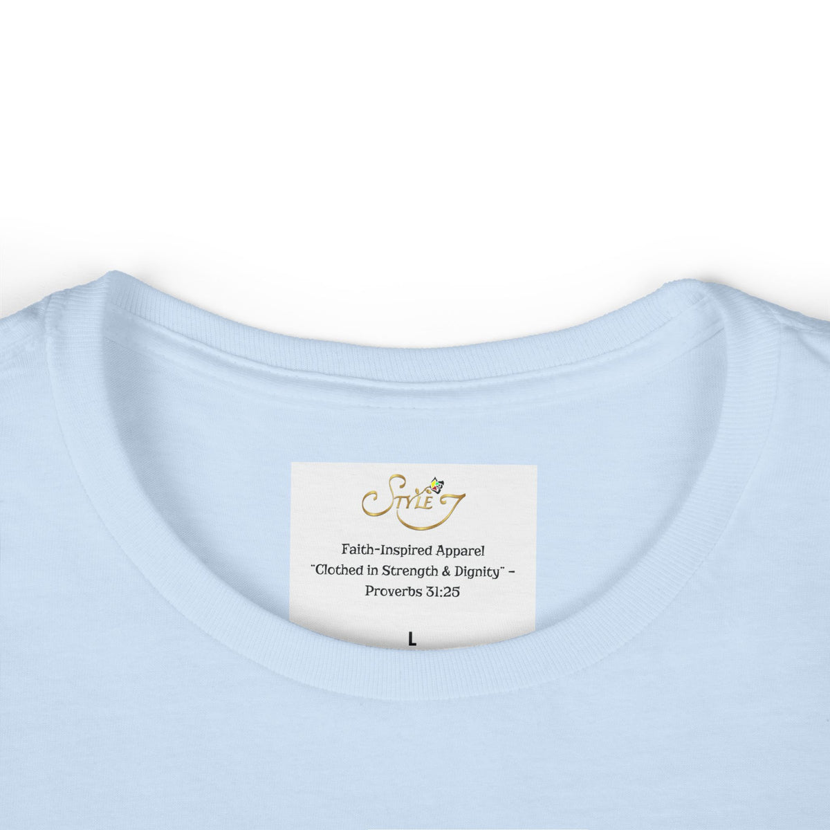 Patriotic Floral Tee — "Faith, Freedom, American Legacy" Women's T‑Shirt