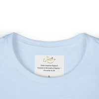 Patriotic Floral Tee — "Faith, Freedom, American Legacy" Women's T‑Shirt