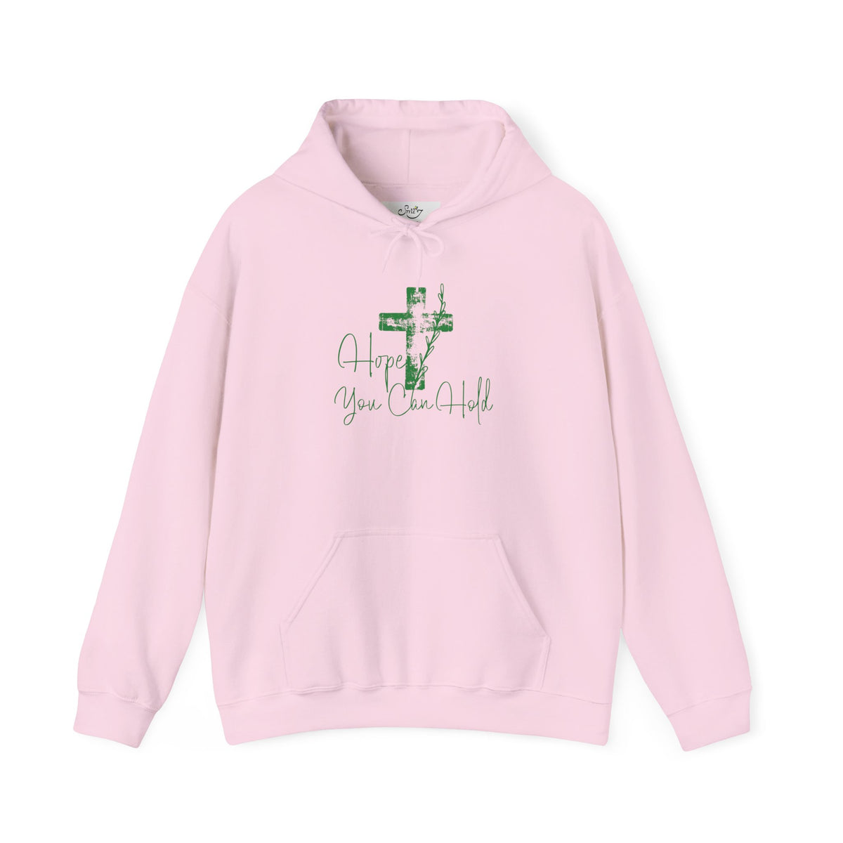 Faith Cross Hoodie — "Hope You Can Hold" Christian Pullover
