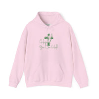 Faith Cross Hoodie — "Hope You Can Hold" Christian Pullover