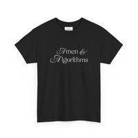Amen & Algorithms T‑Shirt — “Blessed with Intelligence” Graphic Tee