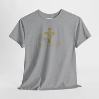 Christian T-Shirt - 'Hope You Can Hold' Gold Cross Tee