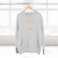 Faith Script Hoodie — "A Daily Dose of Faith" Gold Script Fleece Hoodie
