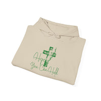Faith Cross Hoodie — "Hope You Can Hold" Christian Pullover