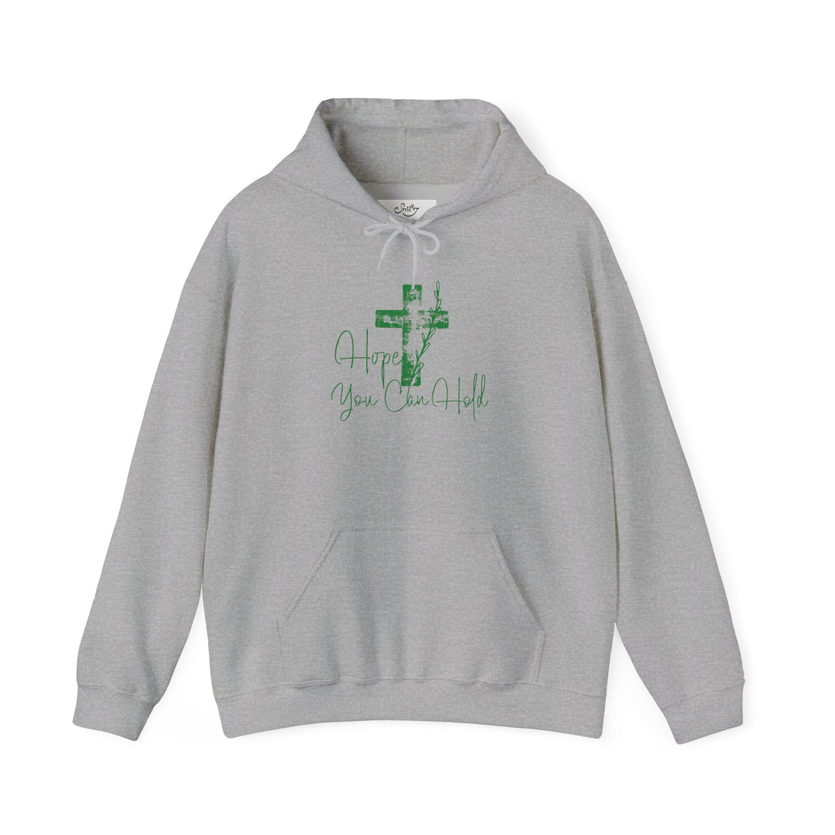 Faith Cross Hoodie — "Hope You Can Hold" Christian Pullover