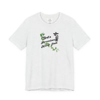 Faith T-Shirt — "God's Promises Never Fail" Christian Tee with Cross & Olive Branch Design