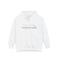 God's Message Multiplied by AI Hoodie — Faith & Tech Graphic Hoodie