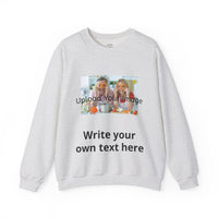 Crewneck Sweatshirt — Custom "Print It Your Way" Graphic Pullover