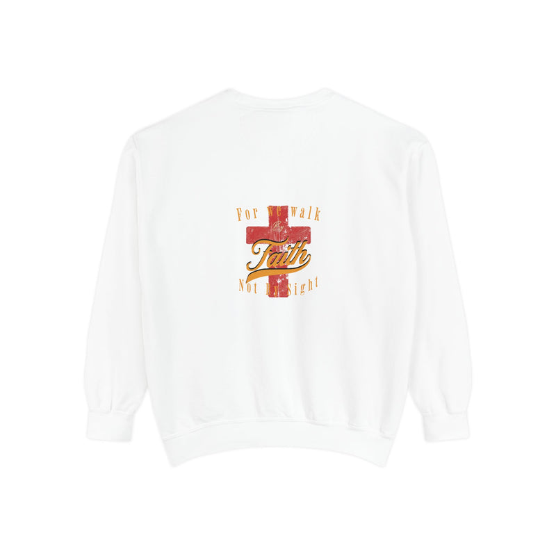 Unisex Blessed Faith Sweatshirt — Christian Cross Pullover
