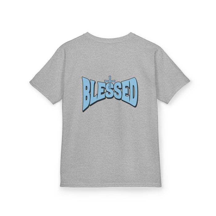 Kids Tee — "Prayer & Play" Cute Blessed Christian Youth T-Shirt