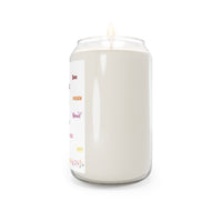 Affirmation Soy Candle — 13.75oz "Amen & Al" Inspirational Words Jar