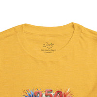 Toddler Tee - USA 250 Patriotic Fireworks 4th of July Shirt