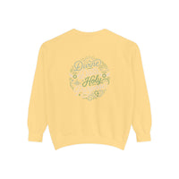 Amen & AI Sweatshirt — Faith-Inspired Crewneck with ‘Divine Data, Holy Purpose" Back Design
