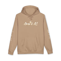 Faith + AI Hoodie — "Amen + AI" Religious Tech Graphic Pullover