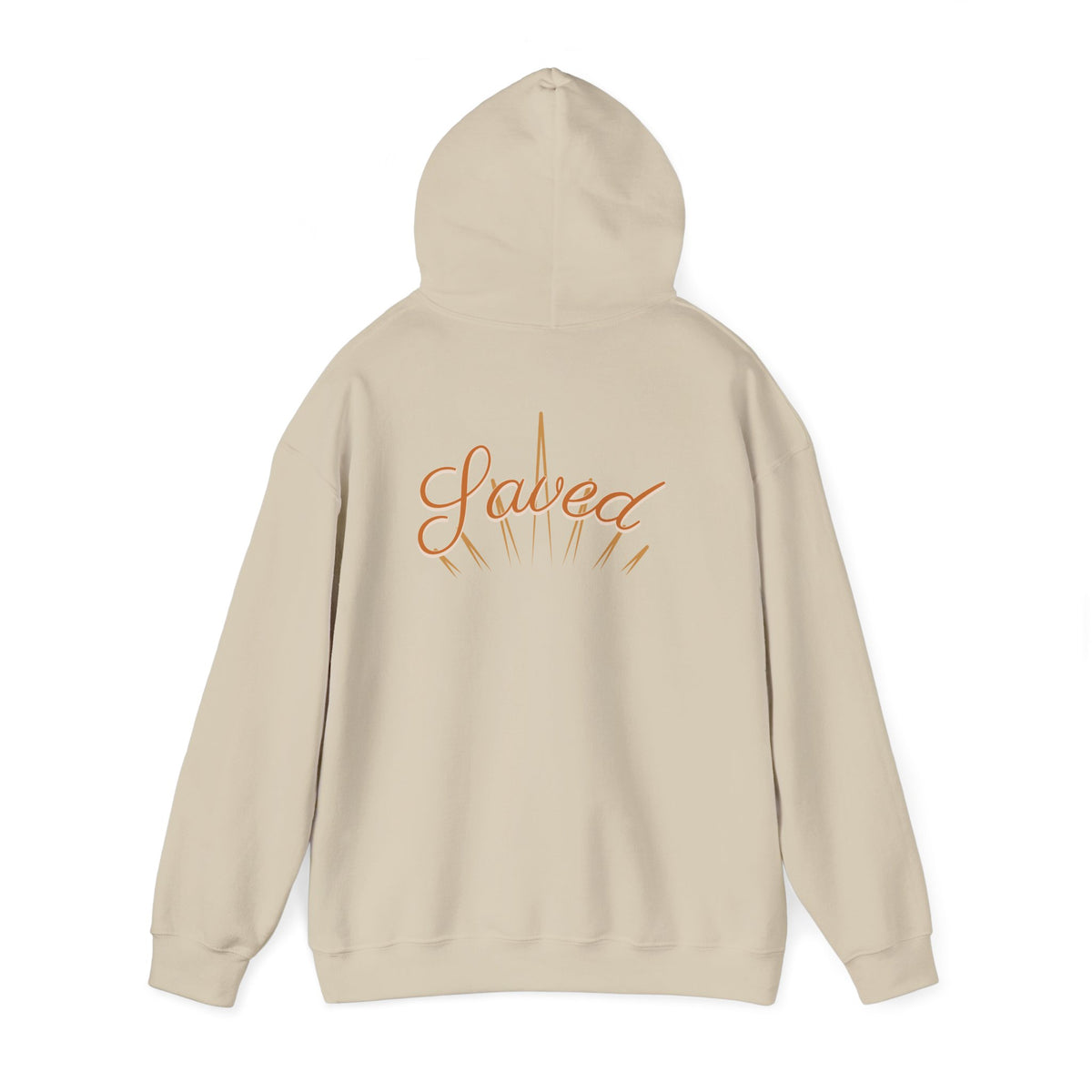 Saved Hoodie — Christian Cross Inspirational Pullover