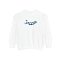Wear Truth Share Grace Sweatshirt — Christian Cross 'Blessed' Pullover